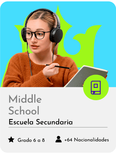 Flexible online middle school education for grades 6-8 at Bradford Virtual School.