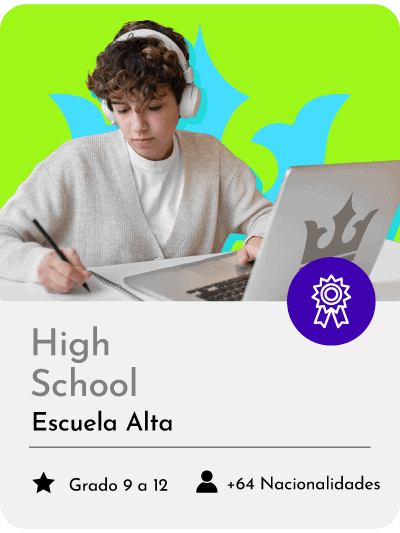 Online high school education for grades 9-12 at Bradford International Virtual School.